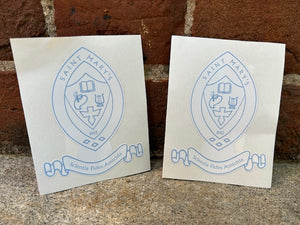 Saint Mary's Crest Sticker