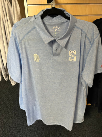 Golf Shirt,  League Light Blue