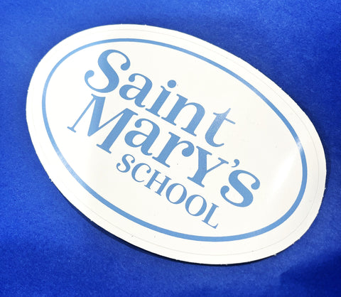 Saint Mary's Sticker Oval