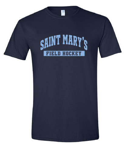 Short Sleeve Navy Shirt Field Hockey