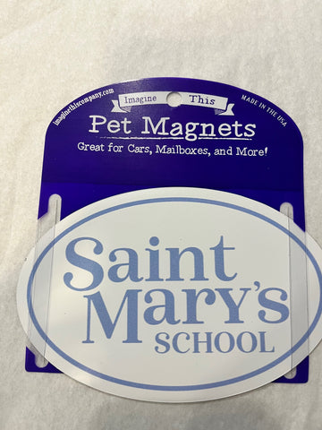 Oval Saint Mary's Magnet