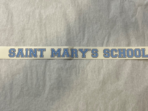 Saint Mary's School decal sticker
